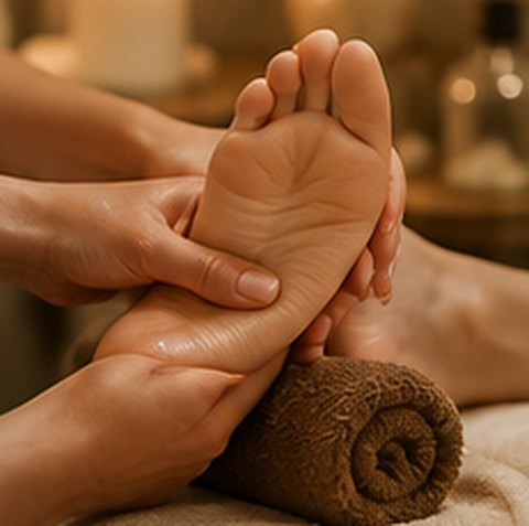 Foot care treatment for a pedicure